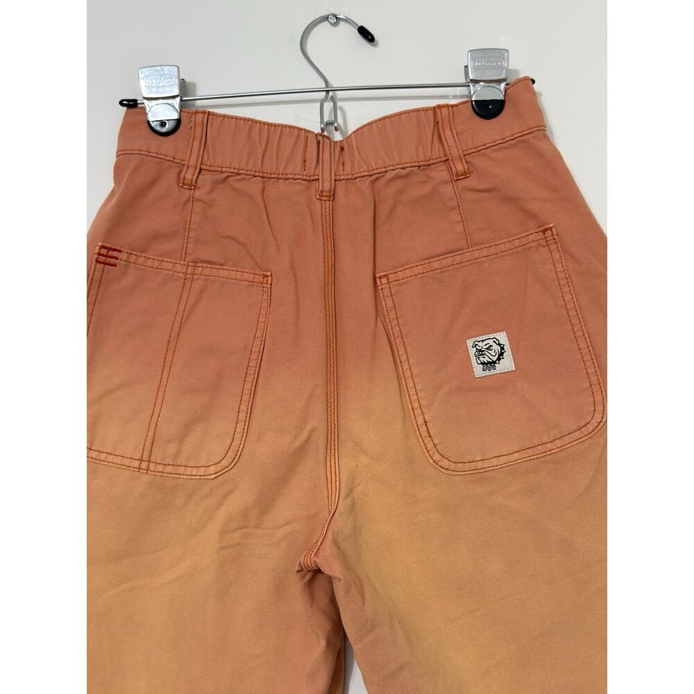 BDG Urban Outfitters Shorts Women's Small Orange Relaxed Cut-Off Cotton Festival - Picture 5 of 12